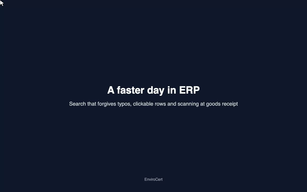 A faster day: search, rows and scanning